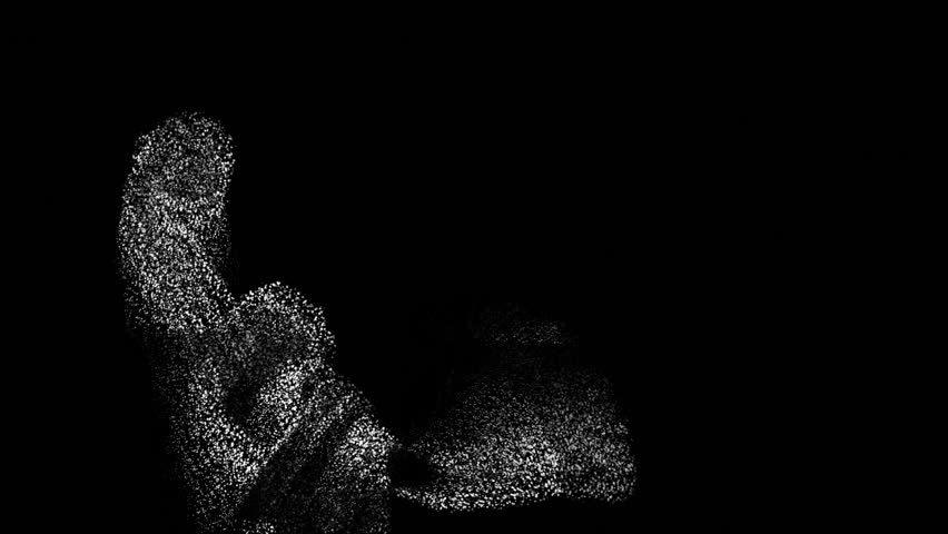 Various basketball dunks in particles, abstract motion - Powered by Shutterstock - Get 15% off with code: PIKWIZARD15