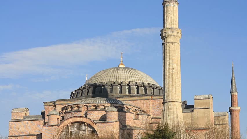 Hagia Sophia in Istanbul, Turkey. 
