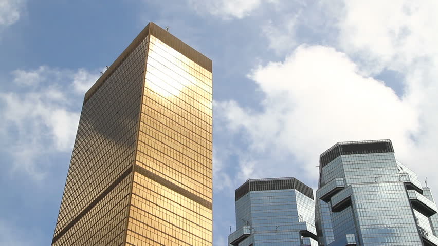 Golden skyscraper - Hong Kong
