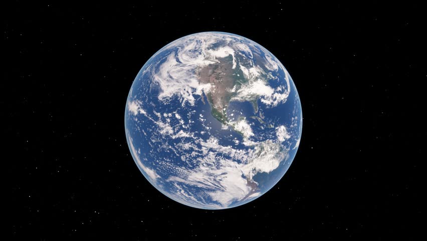 Realistic earth turning Footage #page 3 | Stock Clips