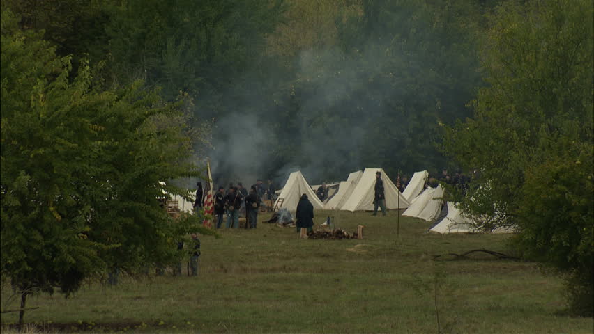 Federal camp
Correct to the period of 1864 situated in the fall in the eastern theater/Shenandoah valley region.