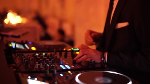 DJ Playing at Wedding