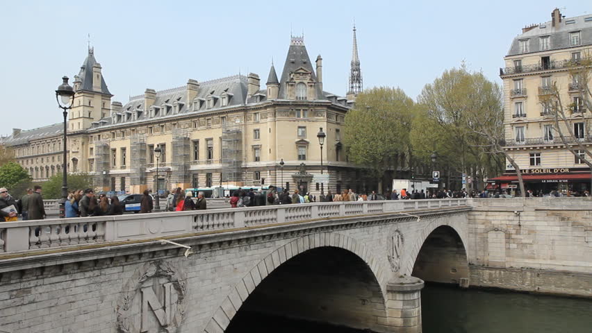 Мост менял в париже фото