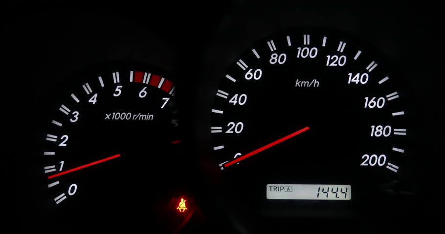 car dashboard odometer