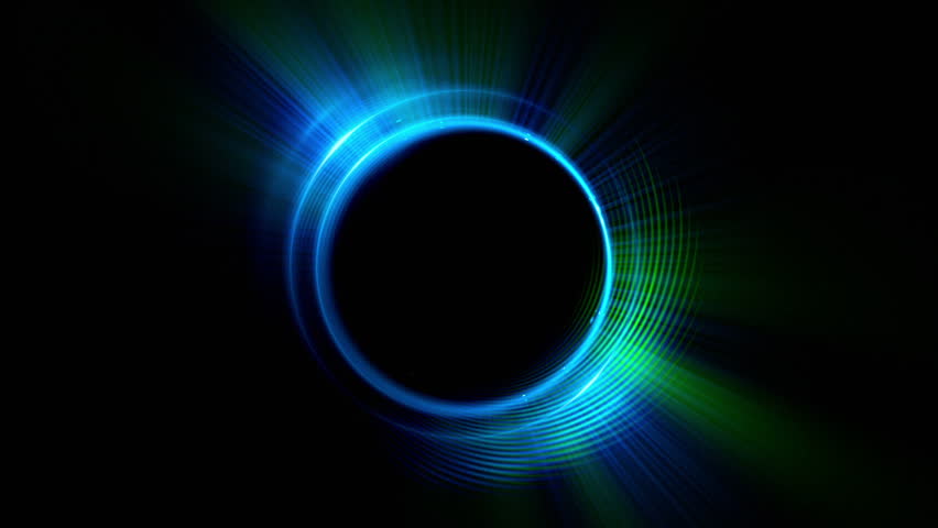 Abstract neon background. Shine ring. Halo around. Sparks particle. 
Space tunnel. LED color ellipse. Glint glitter. Shimmer loop motion. 
Empty hole. Glow portal. Blue ball. Slow spin. Bright disc.  Royalty-Free Stock Footage #24102925