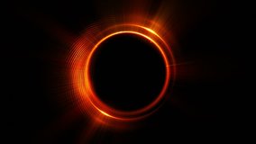 Abstract neon background. Shine ring. Halo around. 
Space tunnel. LED color ellipse.  Shimmer loop motion. 
Empty hole. Glow portal. Astral ball. Slow spin. Bright disc. - Powered by Shutterstock - Get 15% off with code: PIKWIZARD15
