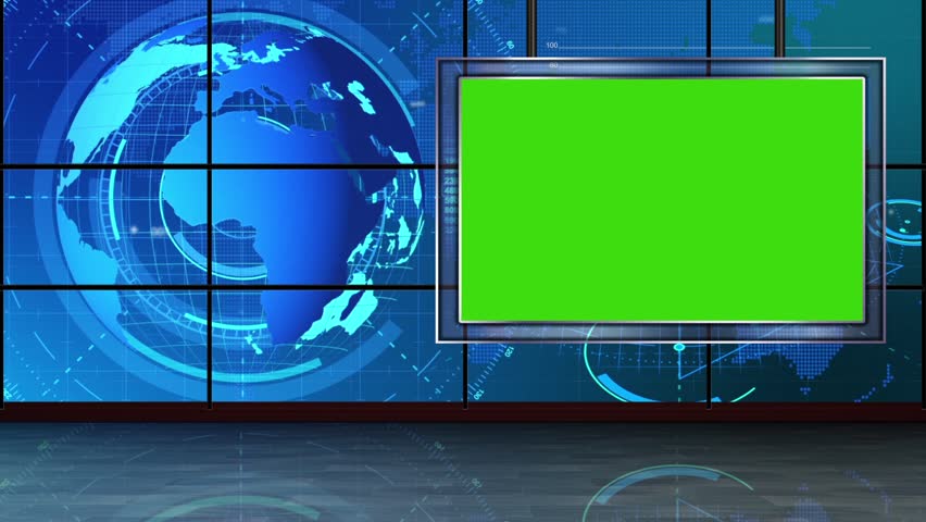 News Station Background For Green Screen