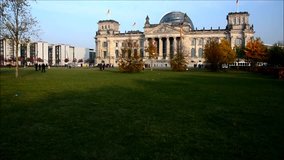 The Reichstag bulding in Berlin, Germany