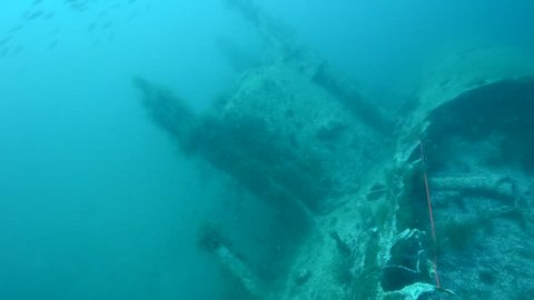 Scuba Diving on the Sunken U352 German U-Boat in the Outer Banks of North Carolina