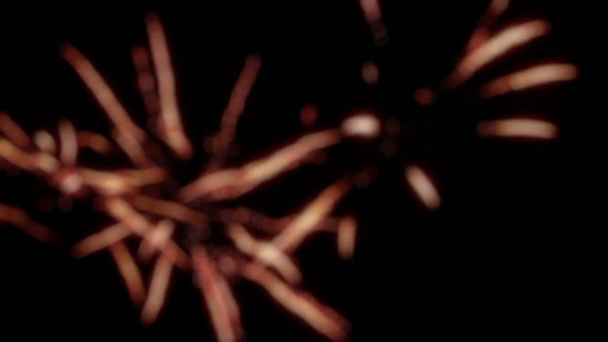 Fireworks display, blurry background 8