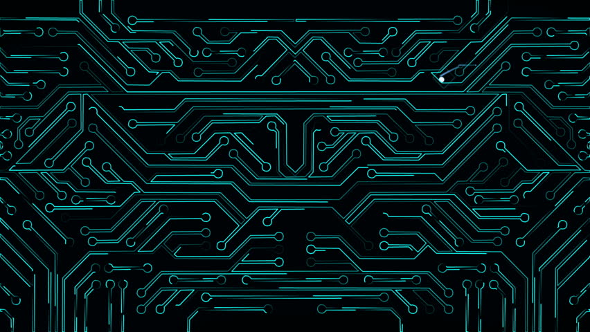 motherboard circuit background Stock Footage Video (100% Royalty-free