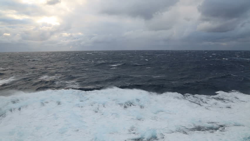 Undulating ocean waves Footage | Stock Clips