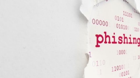 Online phishing concept