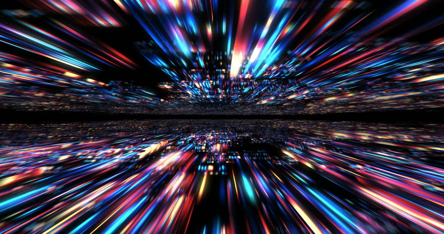 3D Futuristic abstract background. Motion graphic for abstract data center, server, internet, speed.  Loop at 4K resolution. | Shutterstock HD Video #24201646