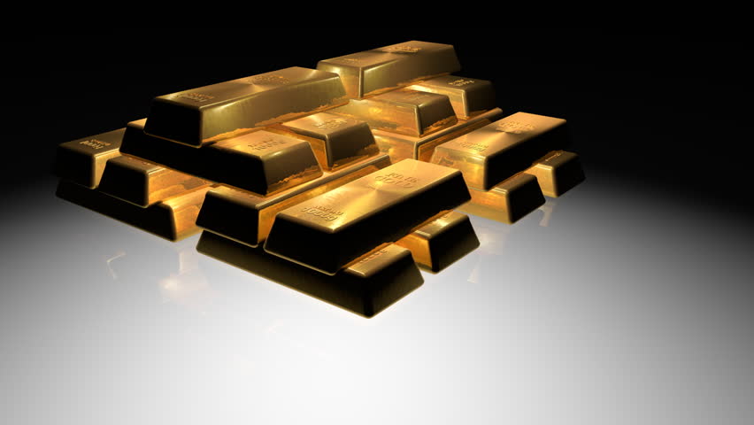 Computer Generated Gold bars