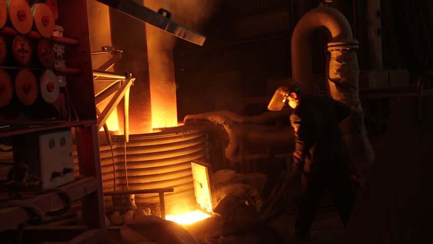 Steelmaking scrap Royalty-Free Stock Footage #24227929
