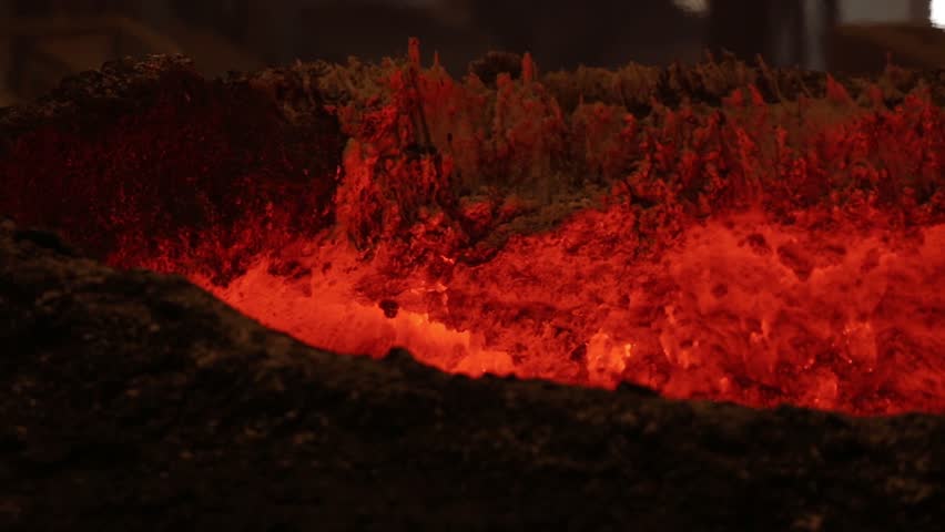 steelmaking processes at the plant Royalty-Free Stock Footage #24228268