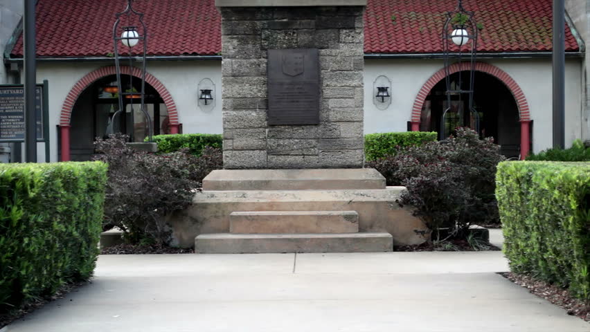 The historic city hall building in St. Augustine, Florida, USA. City Hall and the Lightner Museum are located in an old building which was built in 1888 and originally used as a hotel.