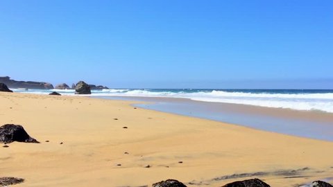 Huntington Beach Coastal Sline Shot Stock Footage Video 100 Huntington Beach Coastal Sline Shot