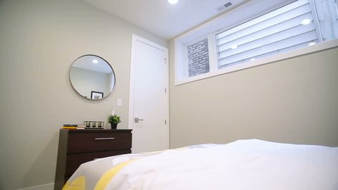 beautiful spacious bedroom in the new house
