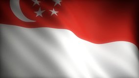 Flag of Singapore (seamless)