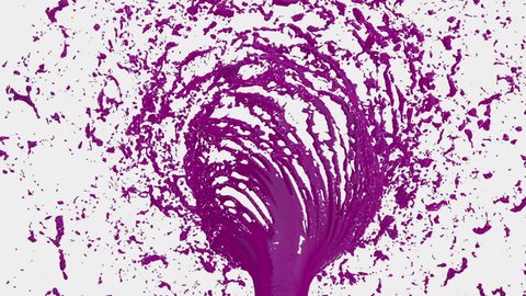 purple liquid tornado beautiful colored paint: Stockvideos & Filmmateri...