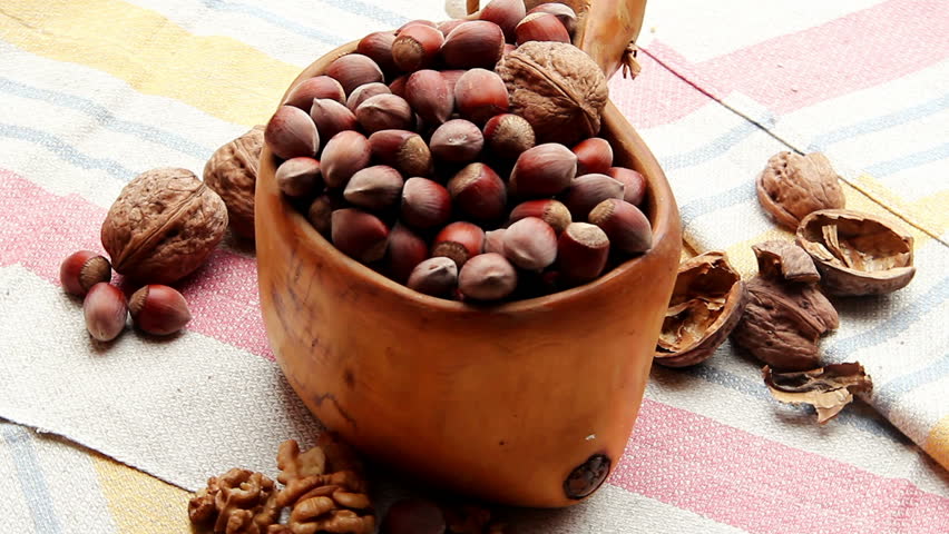hazelnuts and walnuts, the rotation