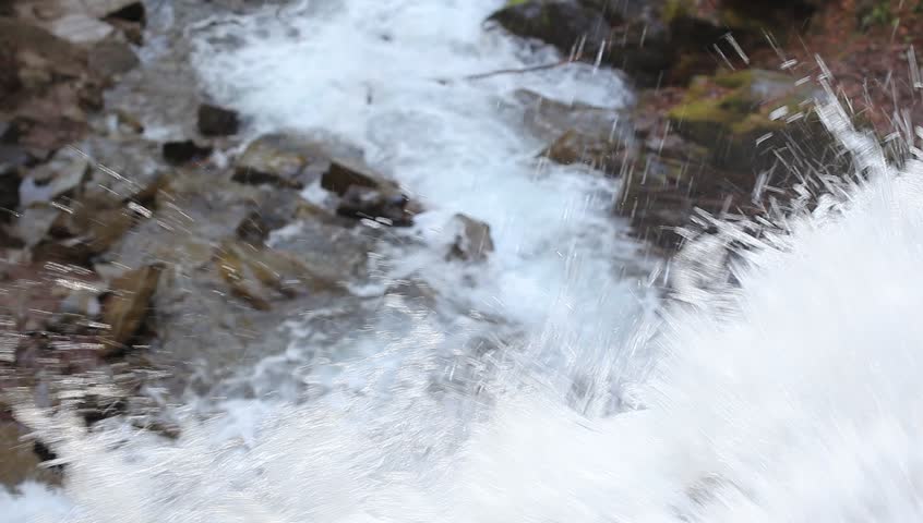 Carpatian waterfall 'Shipot'