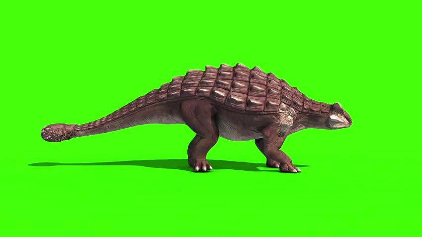 green ankylosaurus