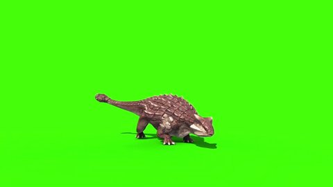 Ankylosaurus Dinosaurs - 3D Model Animated - PixelBoom