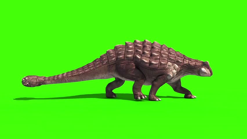 green ankylosaurus