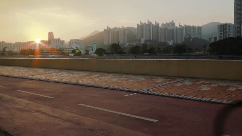 Sunset Bike Lane (Time Lapse)