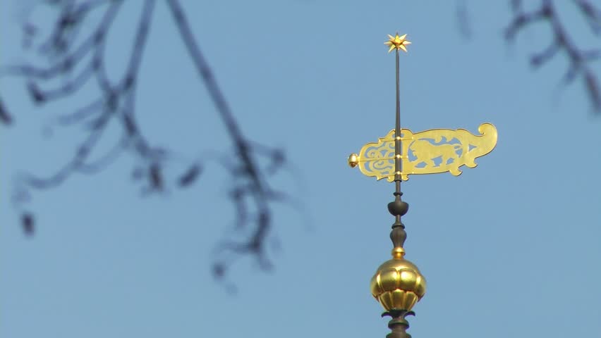 New city hall Leipzig (Germany), Neues Rathaus, Turmspitze, March 2017