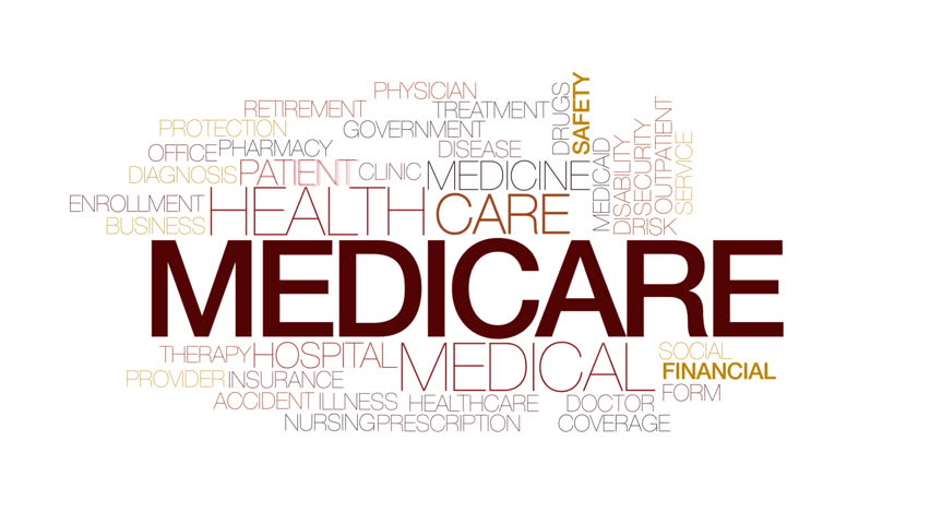 medicare animated word cloud text design Stock Footage Video (100% ...