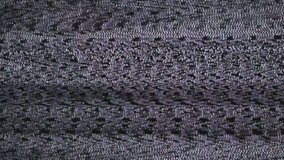 TV static, noise, lost signal. Fast movie distortion waves, grained television screen. Glitch TV picture. Footage for tv show intro, opener, broadcasting, music clips, advertising footage.