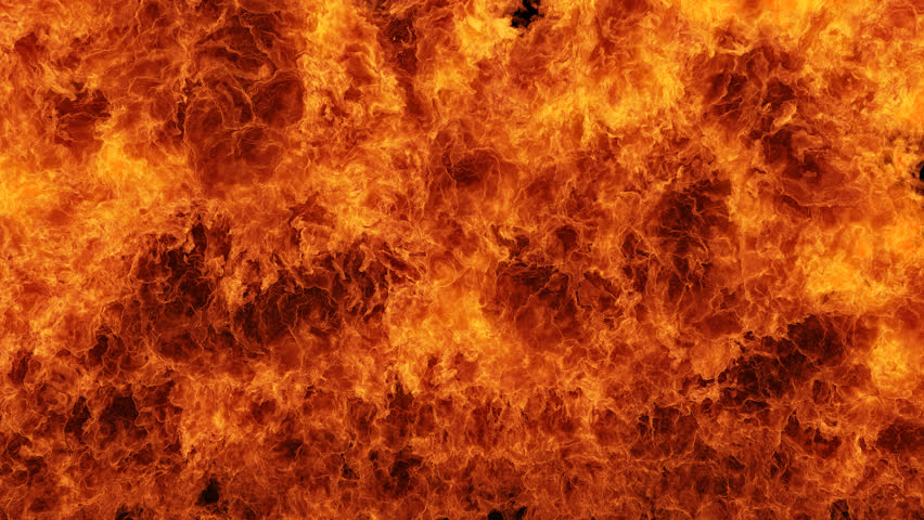 Inferno fire wall in slow motion with seamless loop isolated, hell fire burning up, shooting with high speed camera, intense fuel blazing, perfect for digital composition. Royalty-Free Stock Footage #24512267