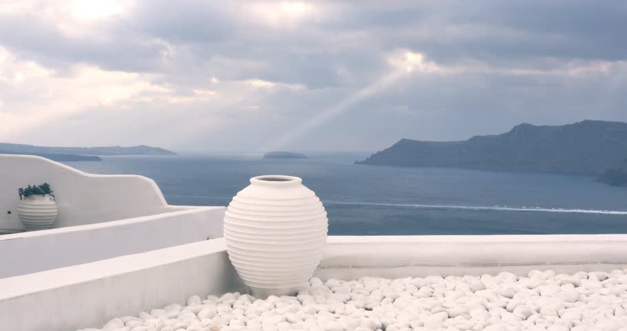 Santorini Greece - Oia famous of all village of Santorini Greek Islands