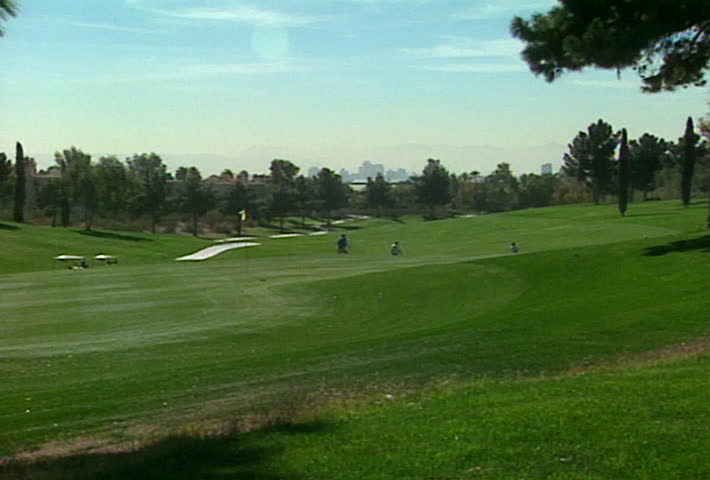 PHOENIX - Circa 2002: Golf course in Phoenix Arizona in 2002.