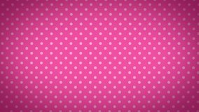 colorful animation of white dots on pink background for your text or logo. Pink and white spot pattern can be used for background. pinky cartoon feminine background. retro background full hd and 4k. - Powered by Shutterstock - Get 15% off with code: PIKWIZARD15