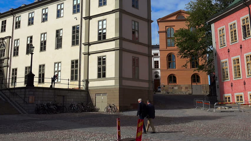 Wrangel Palace in Stockholm. Sweden.