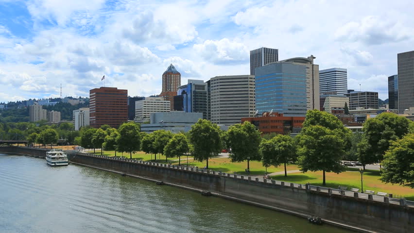 Skyline of Portland, Oregon