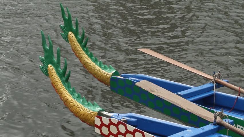 The tail of the dragon boat - Dragon Boat Racing in Hong Kong