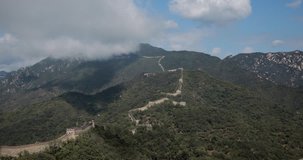4K video of the stunning Great Wall of China