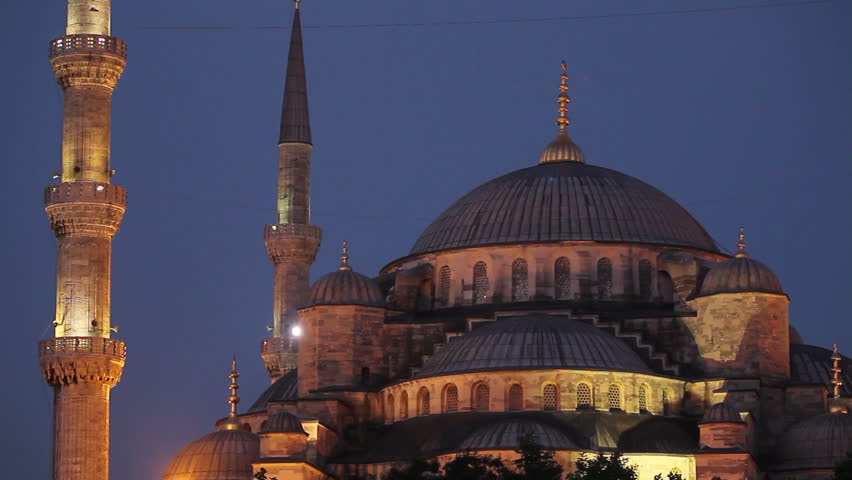 Sunset over The Blue Mosque