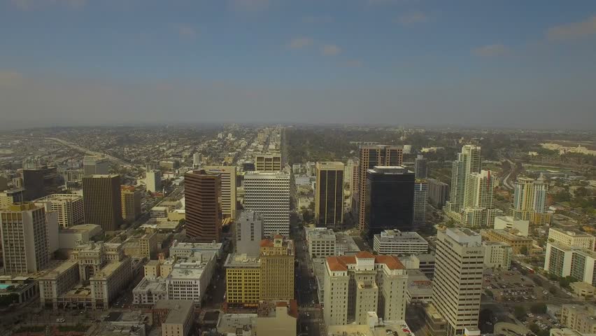 Aerial California San Diego September 2016 4K