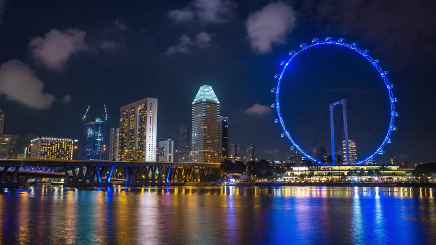 Singapore Ferris Wheel from the Arkivvideomateriale (100 % royaltyfritt)  24660827 | Shutterstock