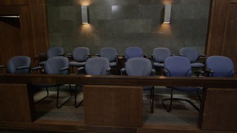 Court House - Empty Jury Seats