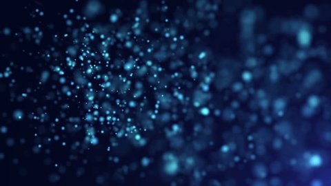 Abstract Particles Background Loop Animation Stock Footage Video (100% 