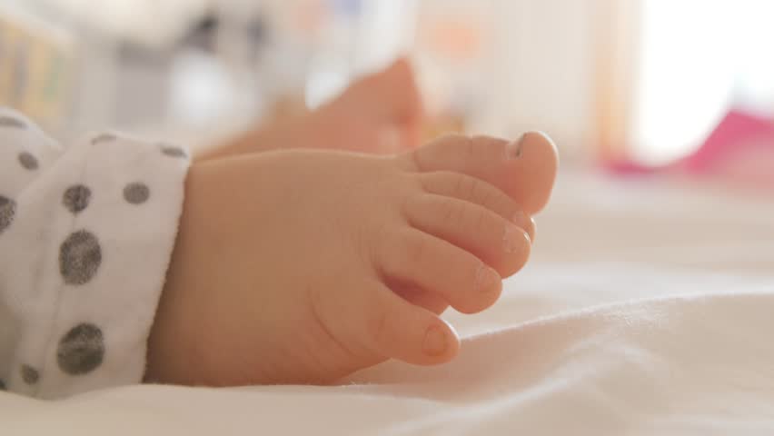cute baby foot