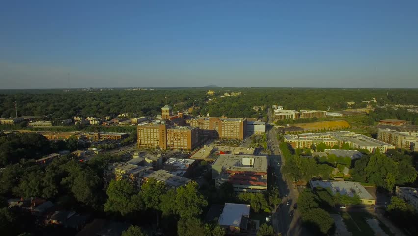 Aerial Georgia Atlanta September 2016 4K 